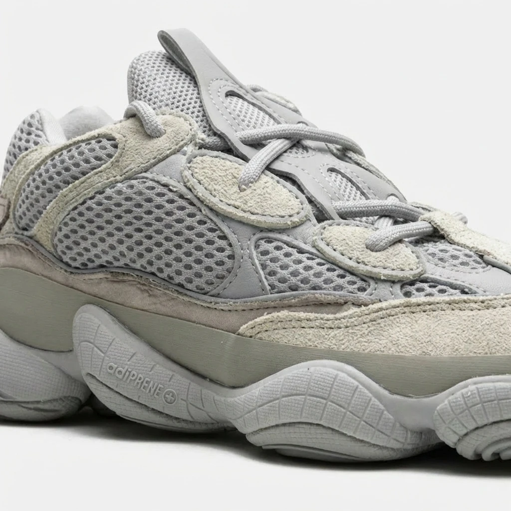 Adidas Yeezy 500 Stone Salt IE4783 - buty beżowo-szare - obrazek 6