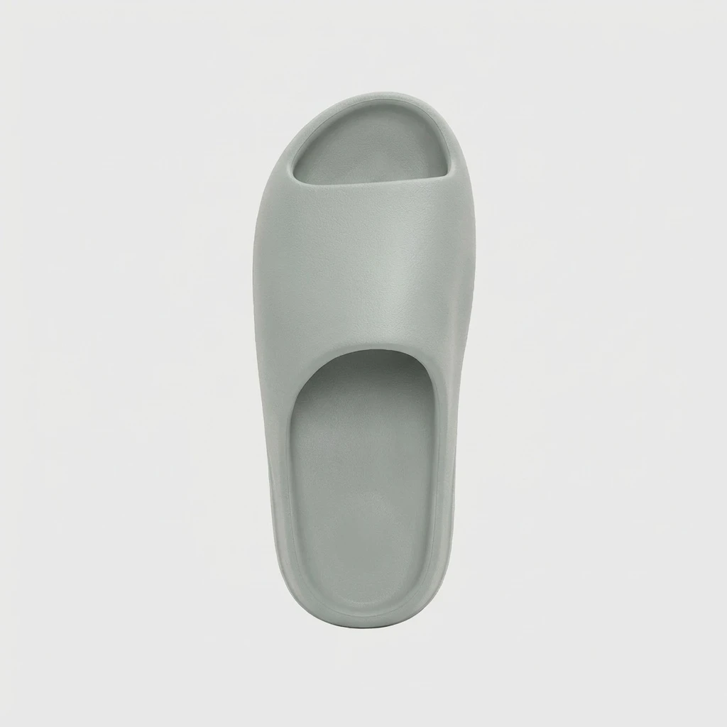 Adidas Yeezy Slide Salt ID5480 - klapki szare - obrazek 8