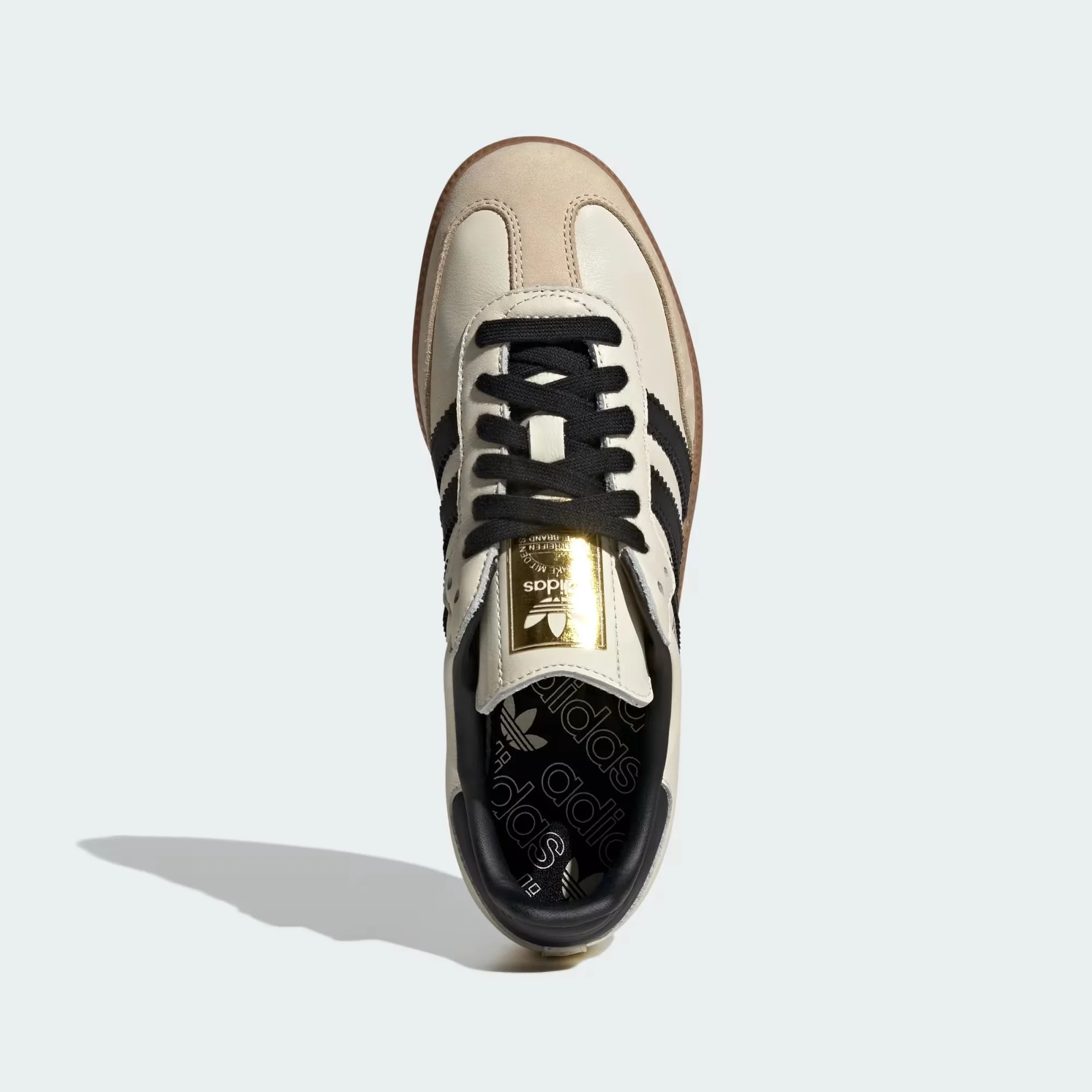 Adidas Samba OG ID0478 - buty kremowe - obrazek 2