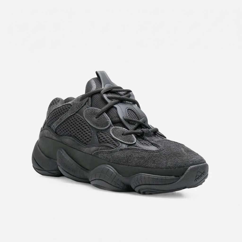Adidas Yeezy 500 Utility Black F36640 - buty czarne - obrazek 2
