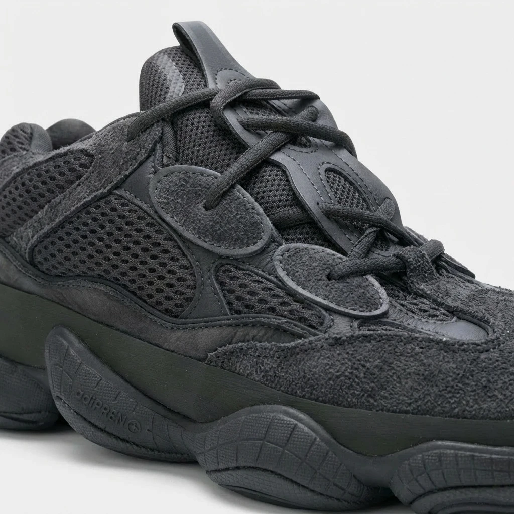 Adidas Yeezy 500 Utility Black F36640 - buty czarne - obrazek 8
