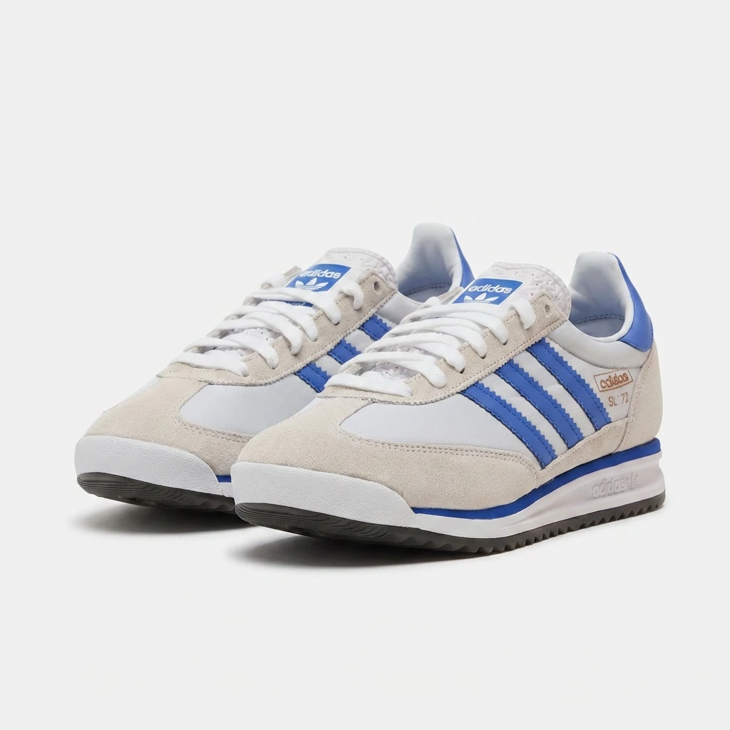 Adidas SL 72 RS JQ9791 - buty biało-niebiesko-czarne