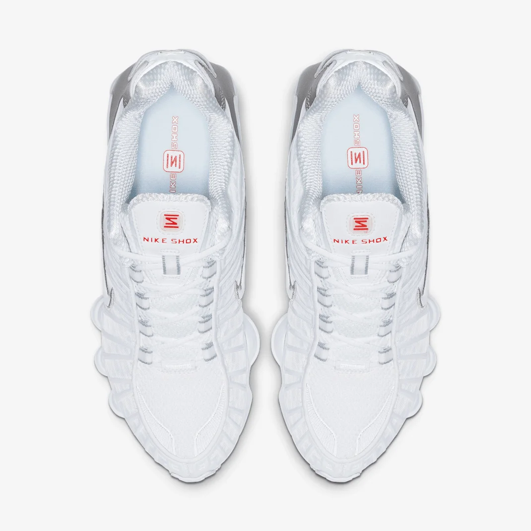 Nike Shox TL AR3566-100 - buty białe - obrazek 4
