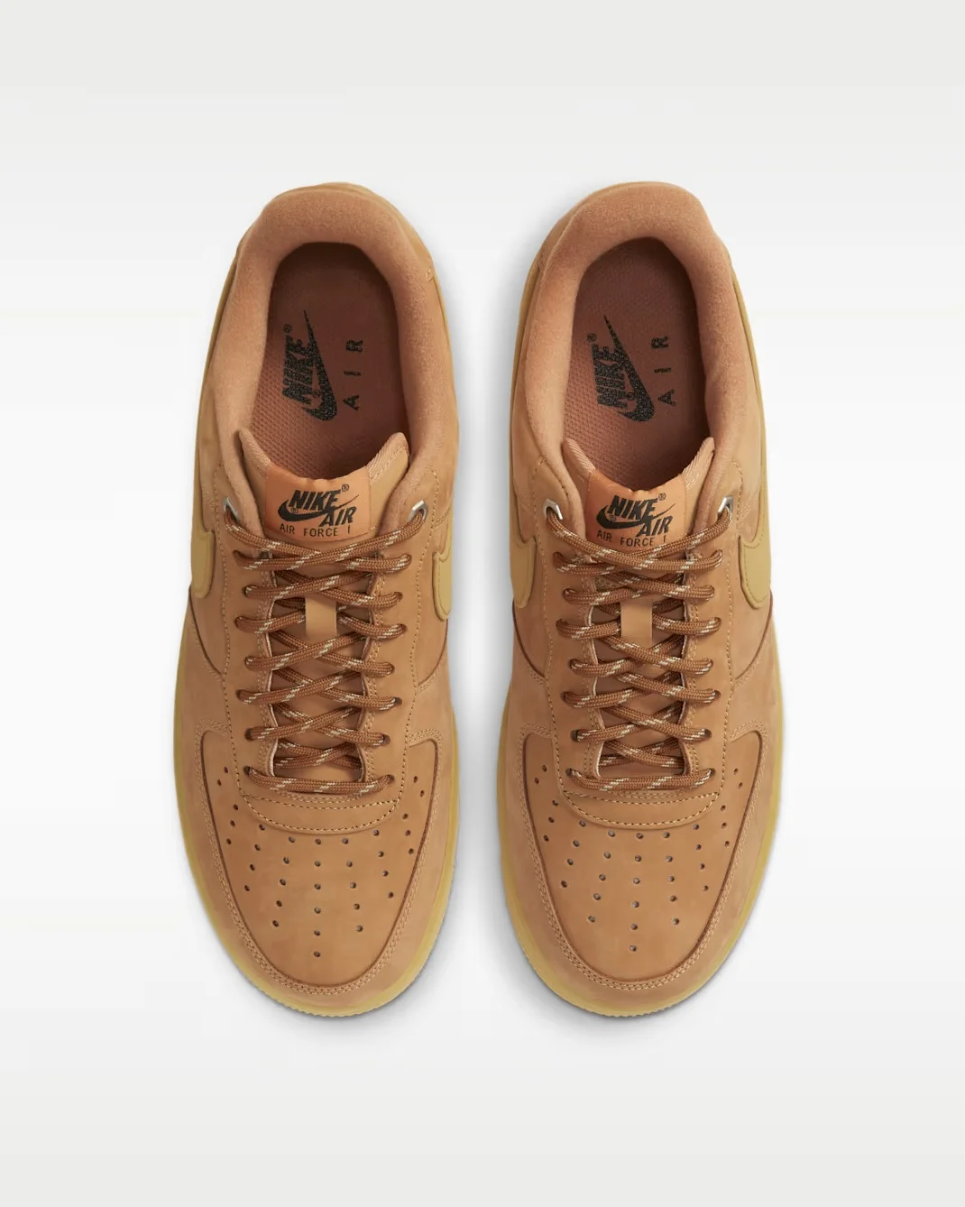 Nike Air Force 1 07 LV8 WB CJ9179-200 - buty brązowe - obrazek 4