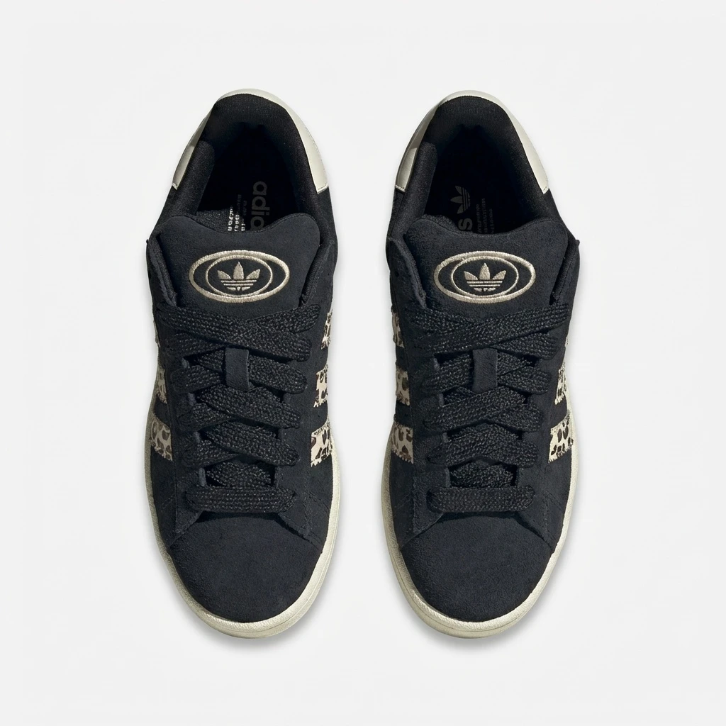 Adidas Campus 00s Black Leopard ID7039 - buty czarno-panterkowe - obrazek 10