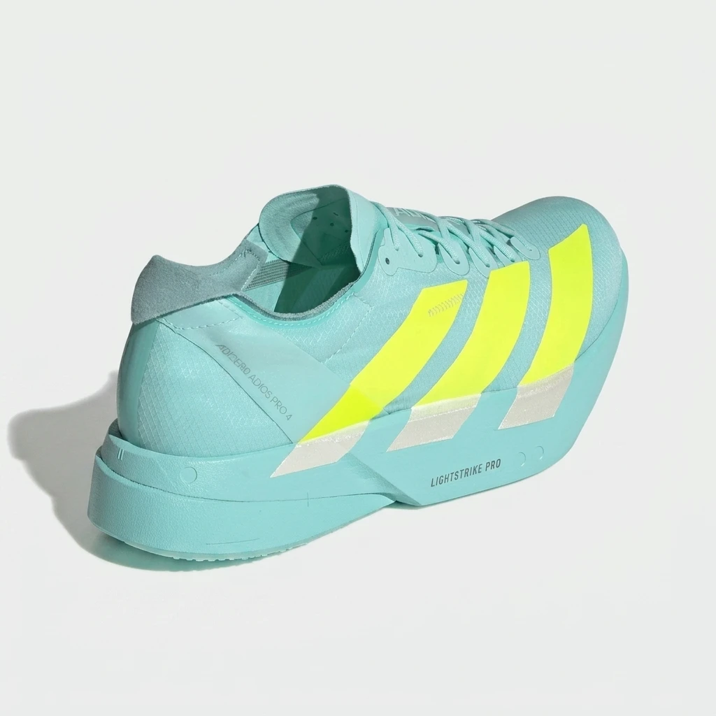 Adidas Adizero Adios Pro 4 JR1251 - buty turkusowo-żółte - obrazek 3