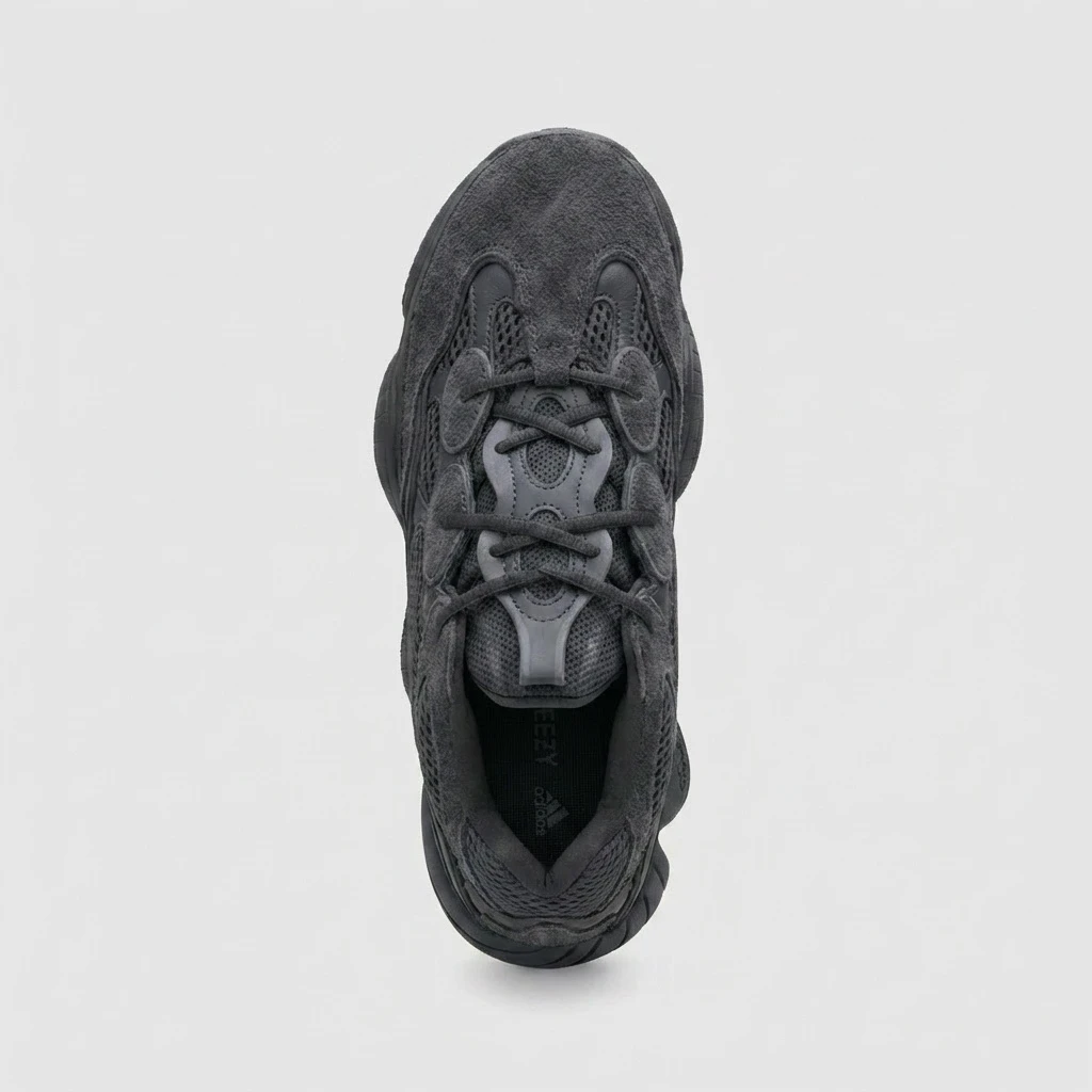 Adidas Yeezy 500 Utility Black F36640 - buty czarne - obrazek 7