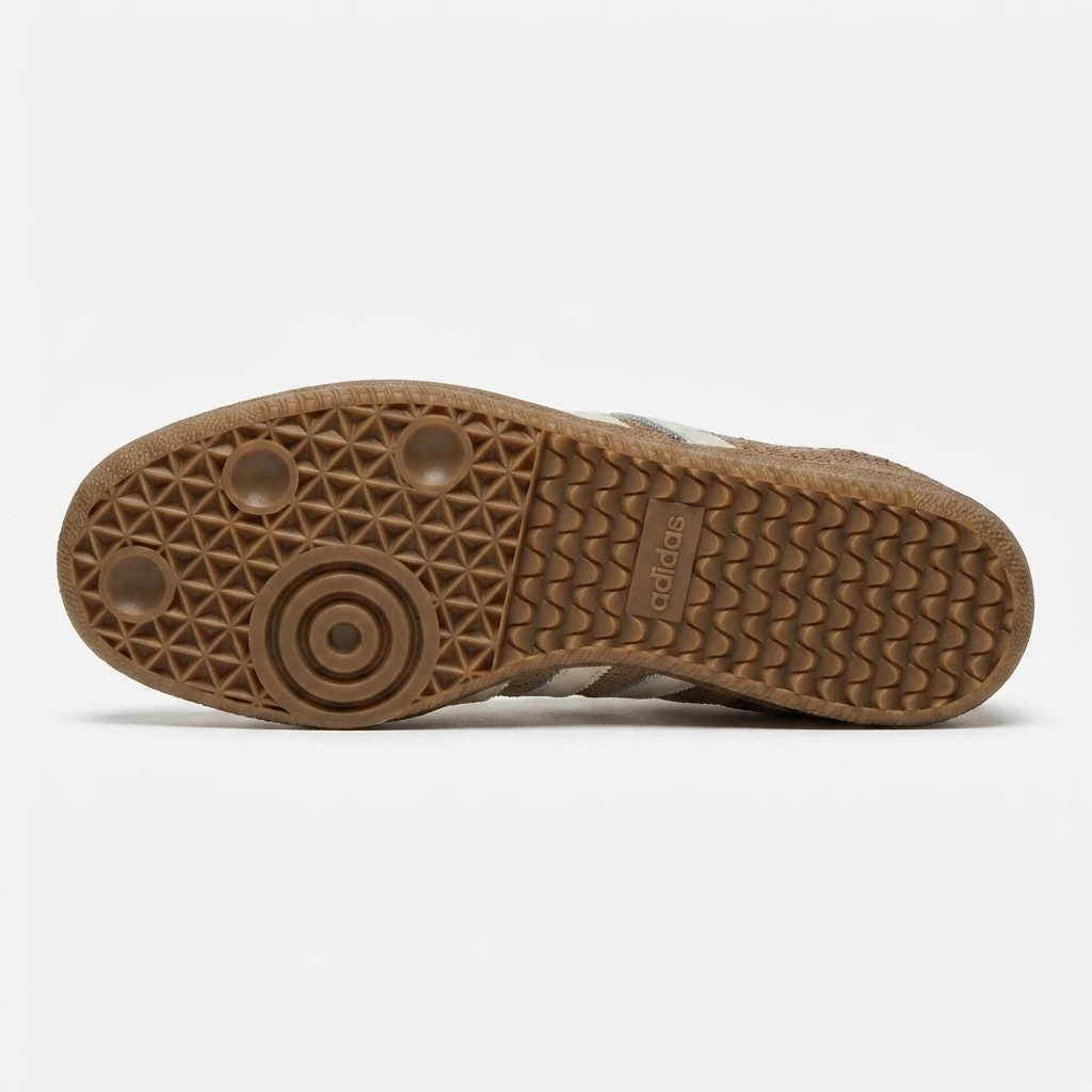 Adidas Samba OG Cardboard IG1379 - buty brązowo-beżowe - obrazek 10