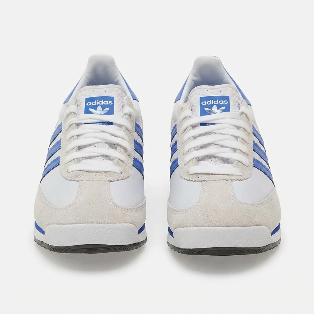 Adidas SL 72 RS JQ9791 - buty biało-niebiesko-czarne - obrazek 5
