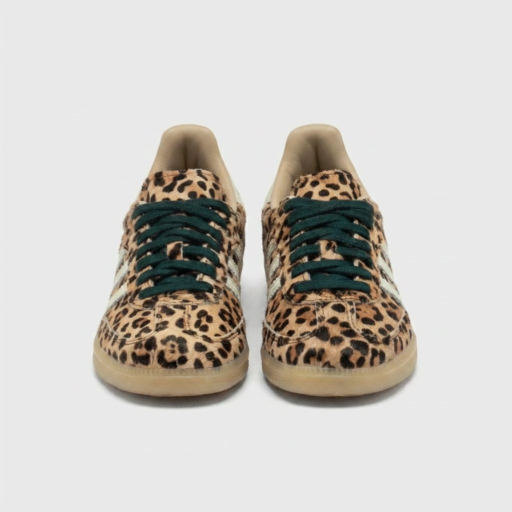Adidas Samba OG Leopard Print KI6674 - buty panterkowe - obrazek 6